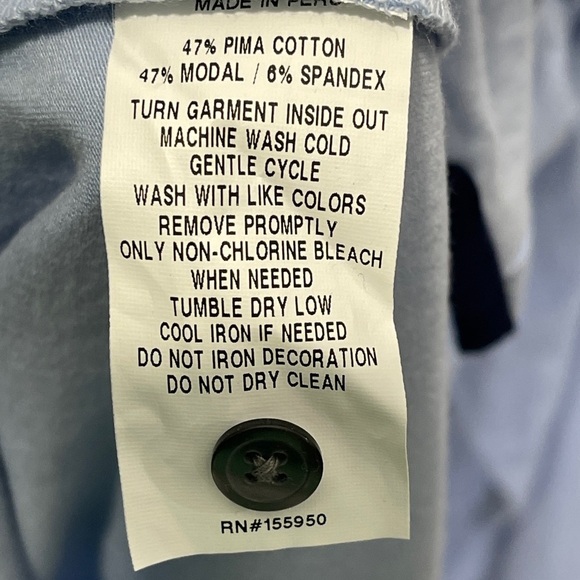 Greyson Apache II Long Sleeve Polo Shirt Quick Dry Color Wolf Size XL - Picture 4 of 5